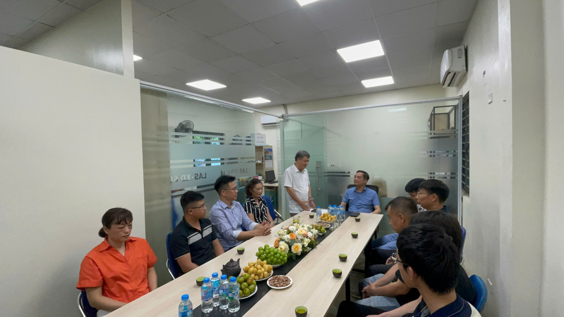 LỄ CÔNG BỐ QUYẾT ĐỊNH HĐQT BỔ NHIỆM GIÁM ĐỐC CÔNG TY CHO ÔNG ĐỖ QUỐC TIẾN