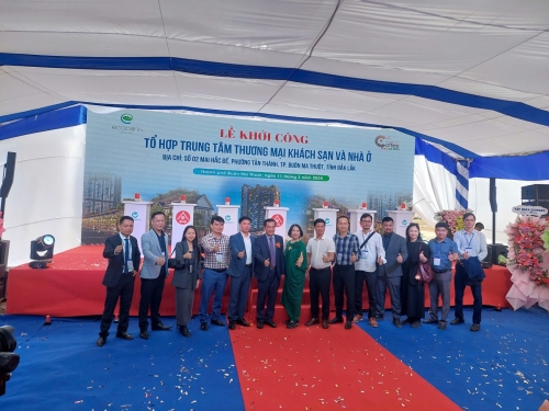 Thành lập trạm thí nghiệm hiện trường tại Dự án Ecoplace, số 02 Mai Hắc Đế, thành phố Buôn Ma Thuột, tỉnh Đắk Lắk